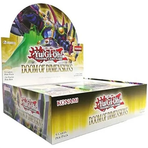 Doom of Dimensions - Booster Box Display (24 Booster Packs) - Yu-Gi-Oh kort